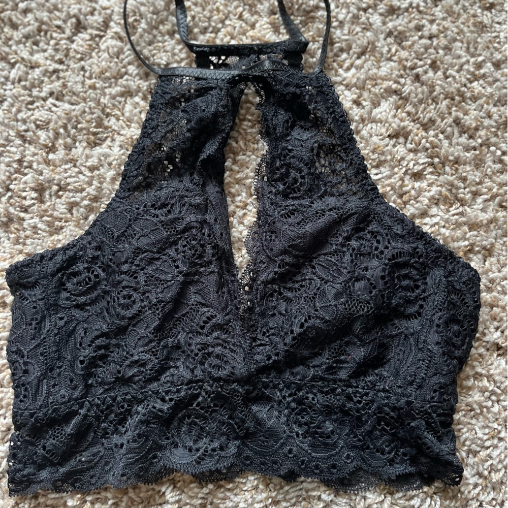 Black bralette